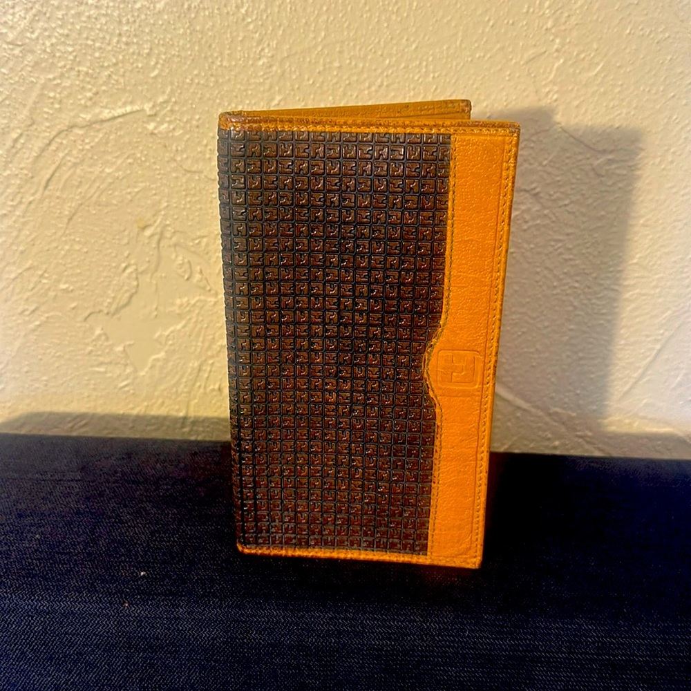 Ted Lapidus leather wallet/check or passport case